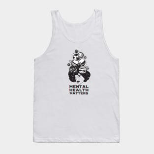 Mental Health Matters Space Design Tank Top